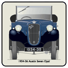 Austin Seven Opal 1934-36 Coaster 3